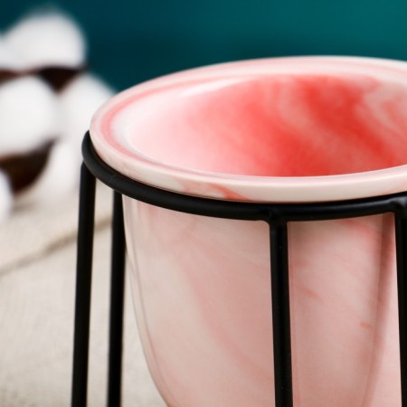 Pit "Vesse" pink on a stand, 11x10cm-2