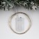 Garland "thread" 2 m dew, ip20, silver thread, 20 LED, glow of multi, CR2032x2