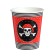 A set of paper dishes is a one -time pirate ”, 6 glasses, 6 plates