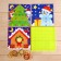 Geobord "New Year's tasks" with interchangeable pictures and rubber bands, mix