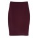 Women's skirt Prestige LONG, Size S, Graph Wine color