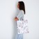 Bag Schoper "Rose", 35x0.5x40 cm, Department without lightning, without lining, white
