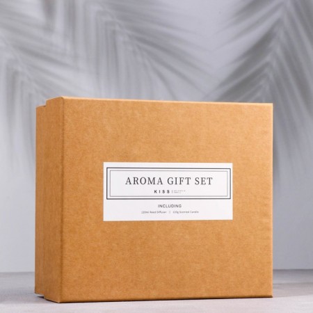 Gift set: diffuser 120 ml, aromatic candle, 120 grams, juniper. lavender-8