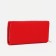 Women's wallet with lightning, red color