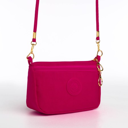 Female Cross-Bodi Bag with lightning, Fuchsia color-4