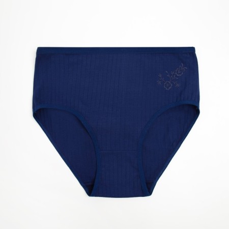 Cowards women's slips, dark blue color, size 48-50