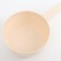 Plastic bucket for bathing and shampooing, children's bath bucket, 1l., Cream color