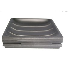 Soap dish Brick, black color