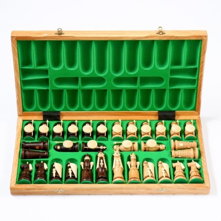 Chess Polish Madon "Magnat", 56 x 56 cm, King H-12 cm-2