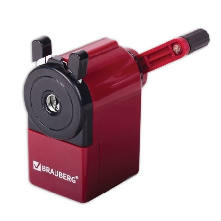 Mechanical griller Brauberg, black/burgundy-1