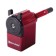 Mechanical griller Brauberg, black/burgundy