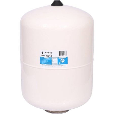 Flamco Airfix R hydroelectric complex, for water supply systems, vertical, 4-10 bar, 25 liters