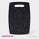 Board cutting shade "Star sky", rectangular, 30 × 20 cm, black color