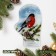 The dish New Year's glass serving shares “Mitten. Bullfigure ”, 22.5 × 14 cm