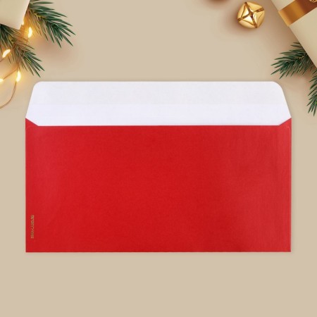 A set of gift envelopes "Happy New Year", 10 pieces, embossing, 22 x 11 cm, New Year-8