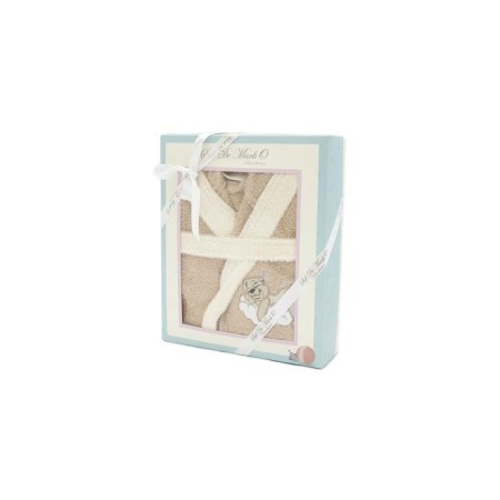 Children's robe 2-3 years Sevil, beige color-2