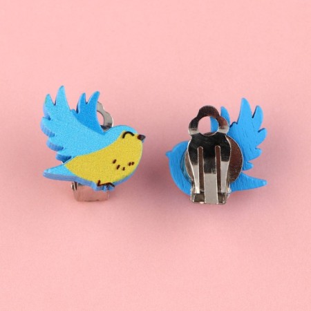 Clips, children's earrings "The most beautiful"-3