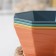 Set of salad bowls "Geometry", 4 pcs, 15 × 8 cm, 800 ml, color mix