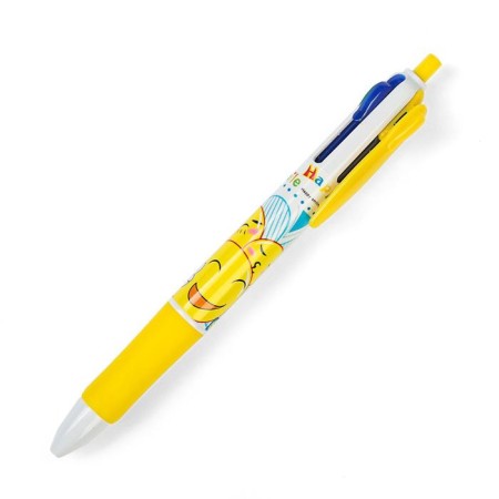 Balloon handle Calligrata, automatic, 4-colored, with a pattern, mix-3