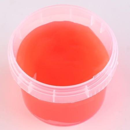 Slime "Glass" "Party Slime", 90 g, Red Neon-1