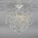 Ceiling lamp 4x60W E27, size 39x39x44 cm
