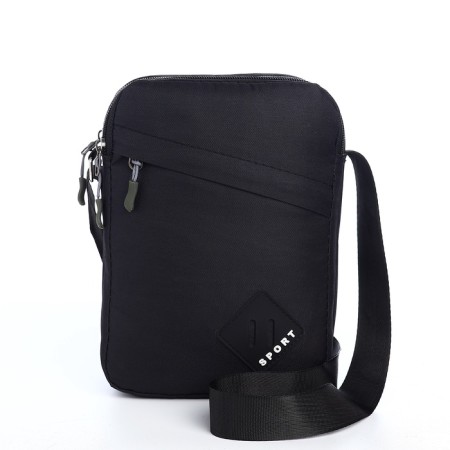 Male bag, black color