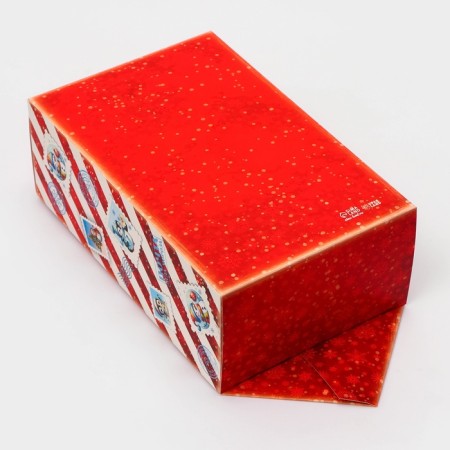 New Year. Gift box - New Year's Folding Candy "Mail for Santa Claus", 18 x 28 x 10 cm.-1