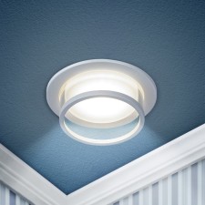 Lamp built -in era DK99, IP20, 12W, 92x50 mm, white color