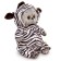 Soft toy "BABY BABY in the overalls" Zebra ", 20 cm