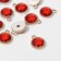 Circle-suspension “Circle” Circle 2 × 1.6 × 0.2 cm, (set 10 pcs.), The color is red in gold