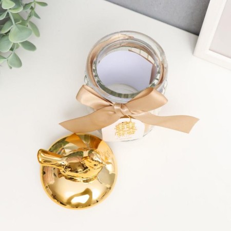 Coramics Coramics "Golden Bird" 15x7.5x7.5 cm-2
