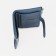 Women's wallet on the button, blue color