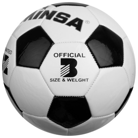Ball football minsa, PVC, machine stitching, 32 panels, p. 3-5