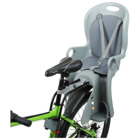 Bell-shaped rear BQ-8, universal fasteners, gray color-1
