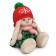 Soft toy "Bunny mi in a hat with a snowflake", 18 cm
