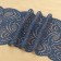 Lace elastic fabric, 180 mm × 2.7 ± 0.5 m, blue color