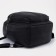 Women's backpack made of artificial leather with lightning, black color