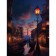 Picture on numbers with a subframe and garland "Evening in Venice", 30 x 40 cm