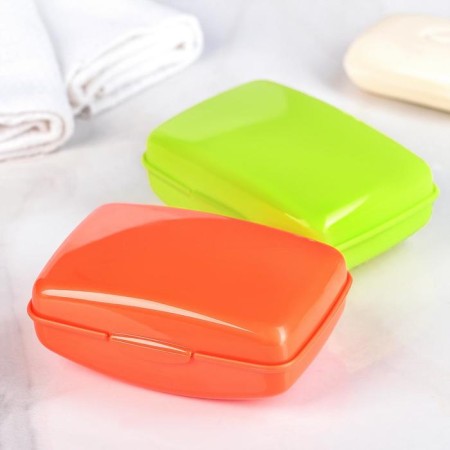 Road soap dish, 10 × 6.8 × 4.4 cm, color mix-6