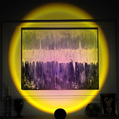 Light device "Sunset", 5 cartridges, glow warm white, 5 in-6