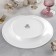 Porcelain dining Porcelain Wilmax "Julia Vysotskaya", D = 25.5 cm, white color