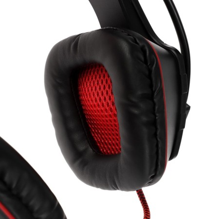 Qumo Arsenal headphones, game, microphone, USB, 2M, backlight, black-4