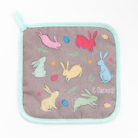 Dilan's Take "with Easter" 17x17 cm, 35% cotton, 65% p/e, Vatin 250 g/m2-1