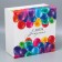 Cake box, confectionery packaging "Happy Birthday", 31 x 31 x 15 cm