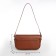Female bag Textura, small size, brown color