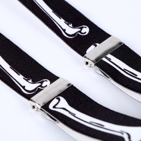 Carnival suspenders "Skeletshka"-9