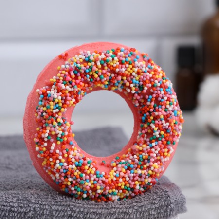 Bombing for the bath "Strawberry Donut", 75 g
