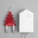 Garland “thread” 10 m, IP20, transparent thread, 100 LED, red glow, 8 modes, 220 V
