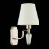 Wall lamp EVOLUCE. Sle105501-01. Reimo. 1x40 W, E14, 14.5x29 cm, Nickel color