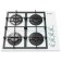 GEFEST 2230 K12, gas, black hob.